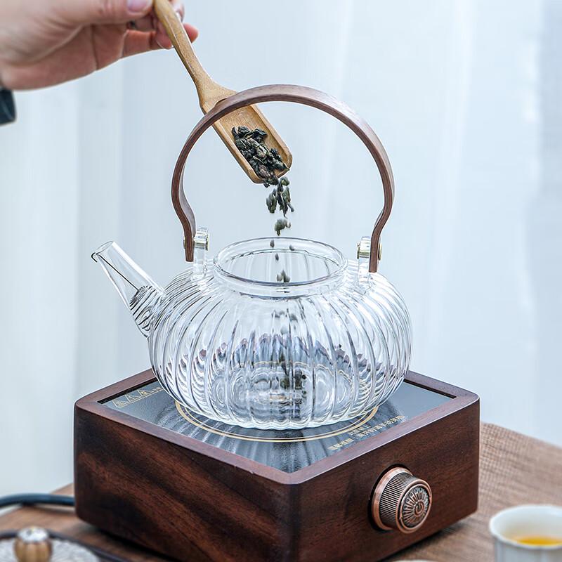 Sushi Ceramics High Borosilicate Glass Teapot