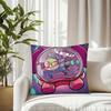 Cartoon Pillow Case Fashion Square Pillowcase Bedroom Sofa Room Ins Decoration Leisure Invader Zim Cushion Cover 40x40