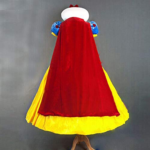 Joyasslly Snow White Dress, Adult Princess Costume, Cosplay Costume, Women's, Halloween Event (XL)