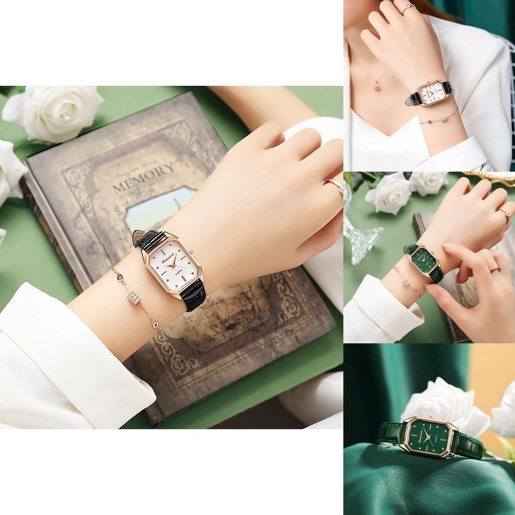 Elegant Small Green Watch For Women Perfect For Casual Style