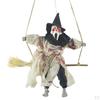 Broom Witch And Creepy Sound Halloween Prop Decor