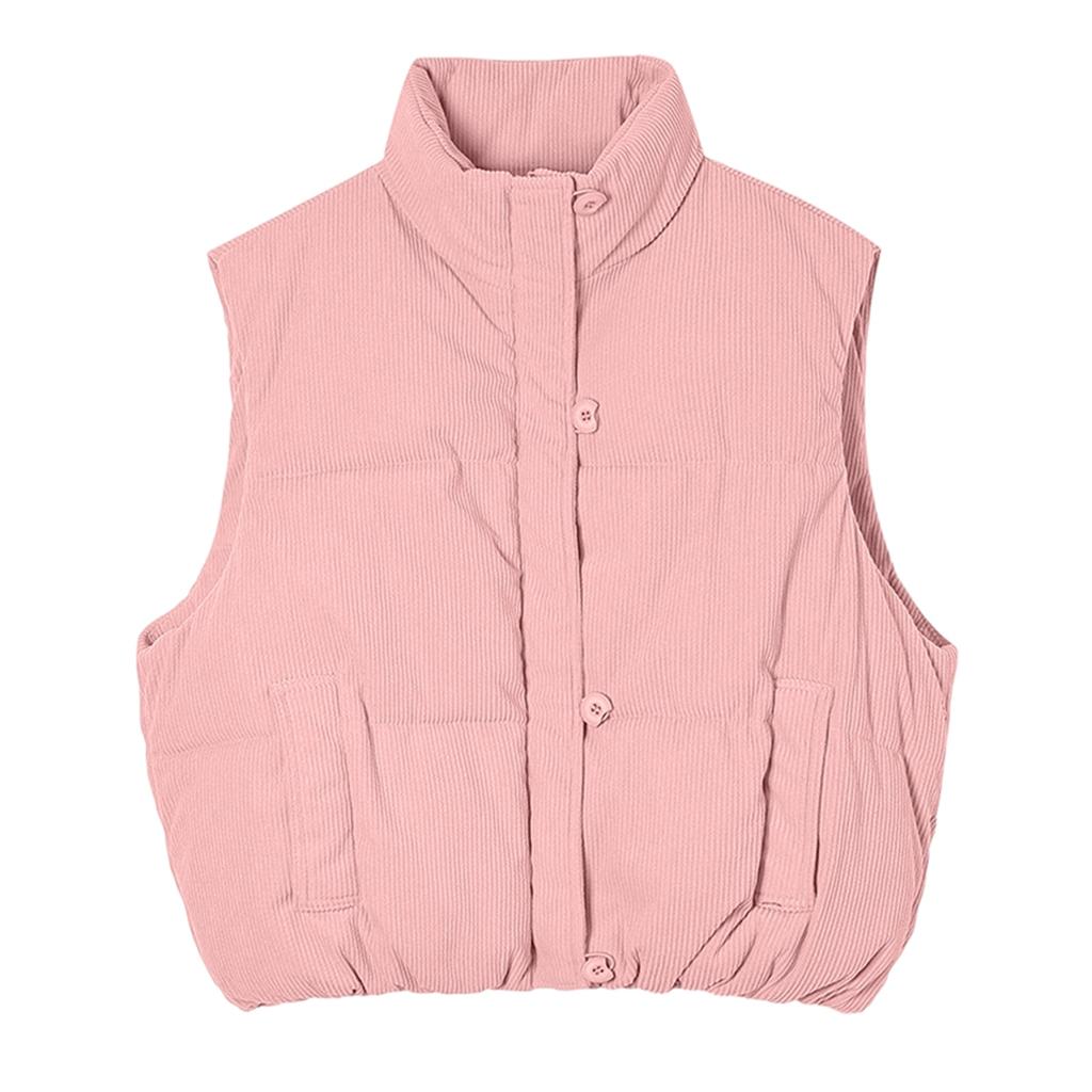 Women's Short Loose Versatile Fashion Corduroy Vest Vest