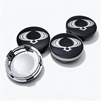 4pcs Ssangyong Logo Emblem Badge Car Wheel Center Caps 58MM 54MM Wheels Hub Cap Rim Hubcaps Dust Cover Replace Car Accessories