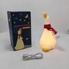 Panda Night Light: Soft Silicone Flower Lamp for Eye Protection - Perfect for Bedroom, Desk, or as a Children's Toy Gift.
