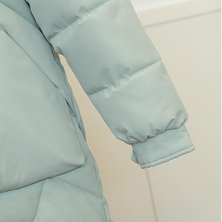 Women's Padded Jacket Winter Detachable Women Long Thick Jackets