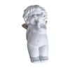 Baby Angelic Holding Heart Statue Love Expression Resins Cherub Sculpture Figurine for Home and Office Tabletop Decors