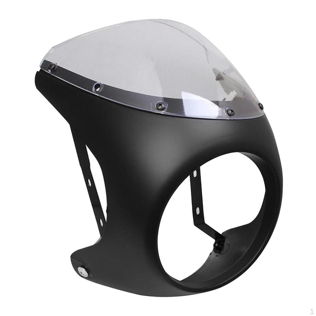 Headlight Fairing Screen ,Motorcycle Windscreen Cowl Cover Accessories Attachment Wind