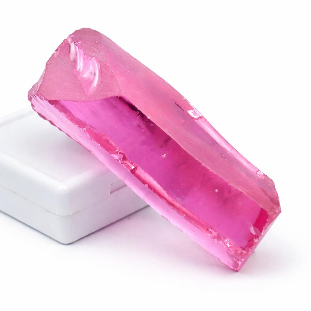 Pink Saphir Roh Natur 338,52 Ct Ungeschliffen Roh Lose Edelstein ZERTIFIZIERT