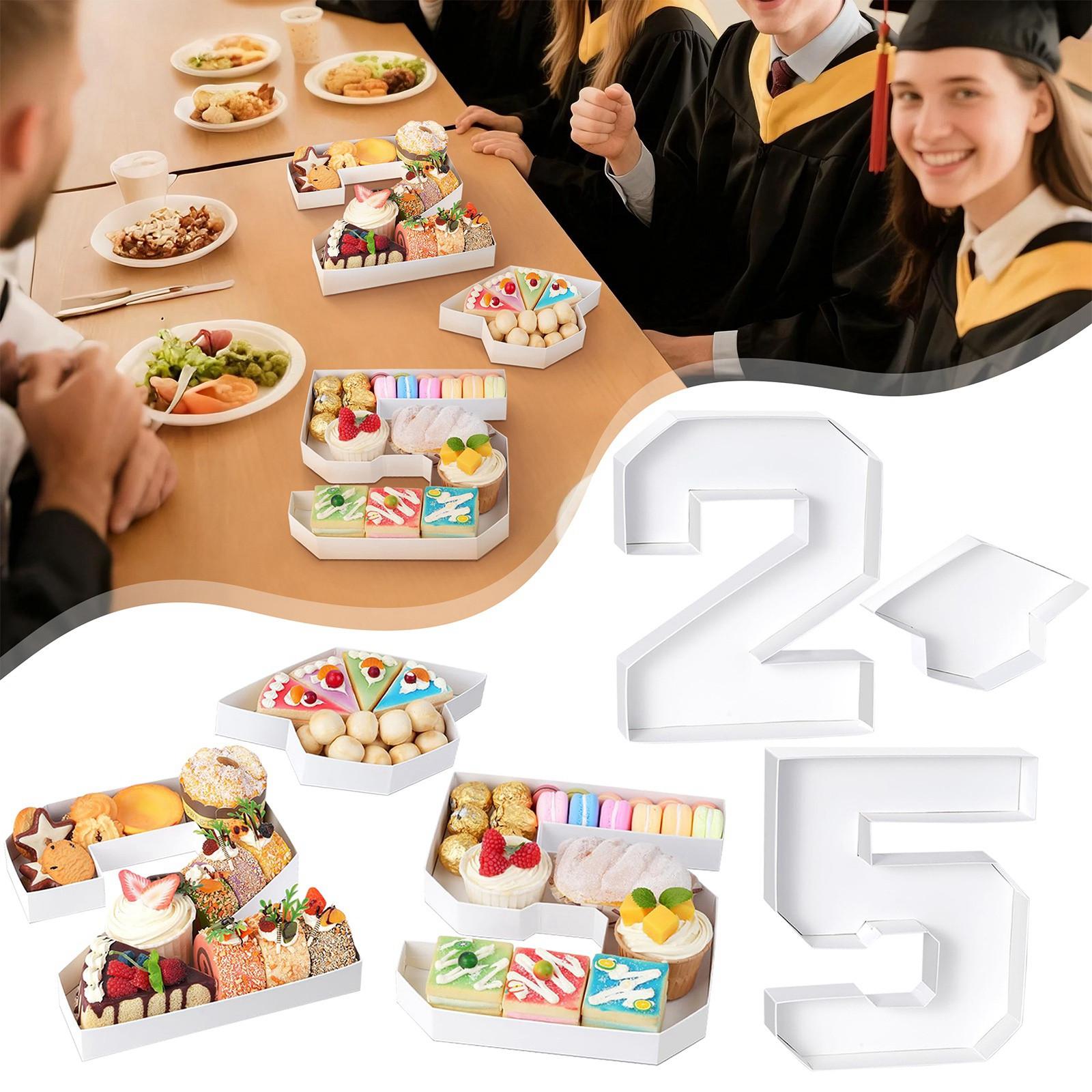 

Graduation board box decoration 2025 белый