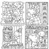Children's Cross-Border Doodle and Coloring Book
