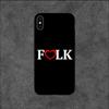 FOLK MUSIC Phone Case For iPhone 11 12 Mini 13 14 15 Pro XS Max X Plus SE XR Shell