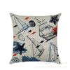 Sailing Marine Element Polyester Pillowcase Sofa Cushion Waist Pillowcase Home