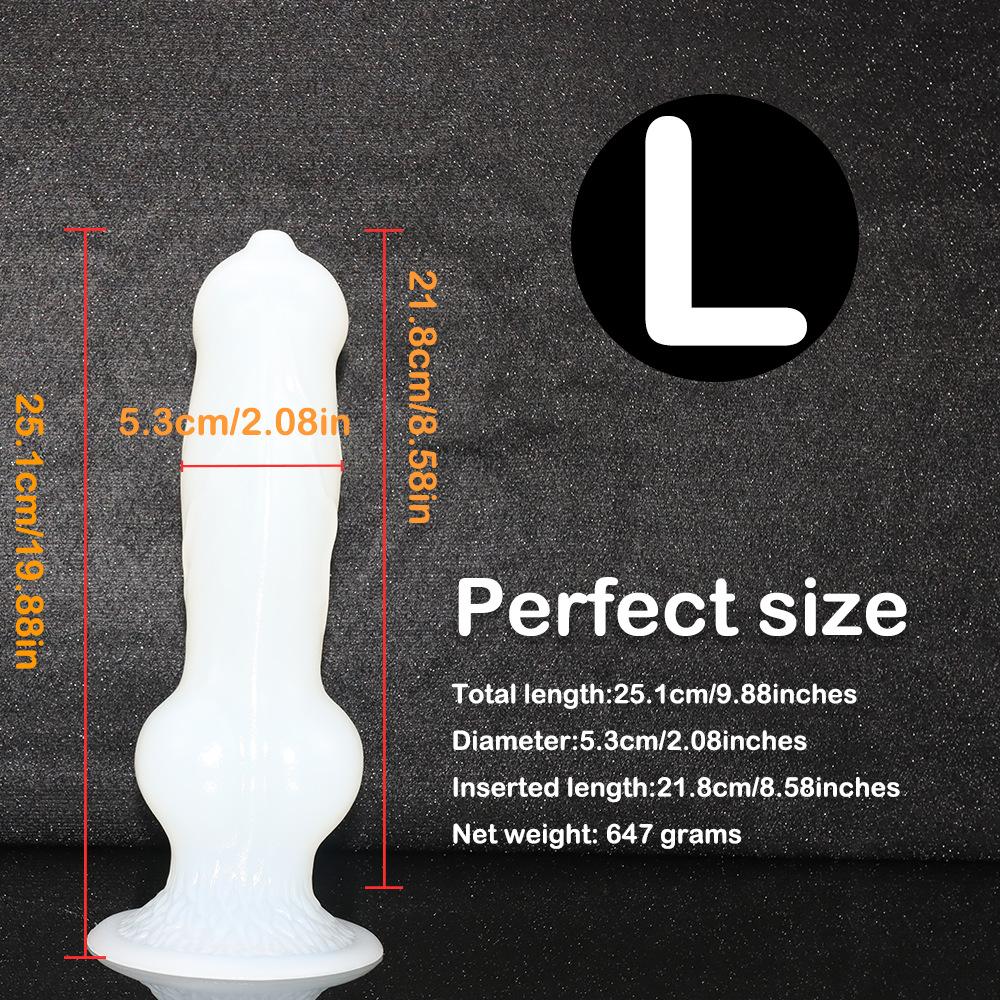 Liquid Silicone Super Thick Dildo for Male and Female Fist Sex  Anal Plug In The Back of The Anus  SM Dildo for Sexual Intercourse