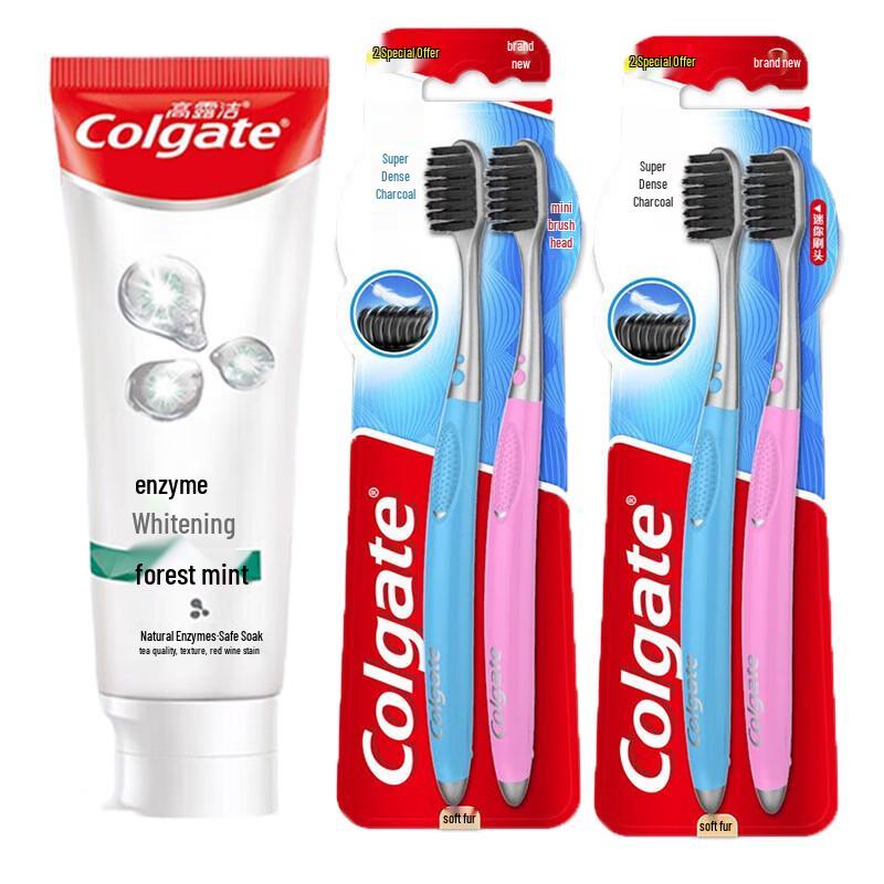 Colgate Whitening Toothpaste & Toothbrush Family Set