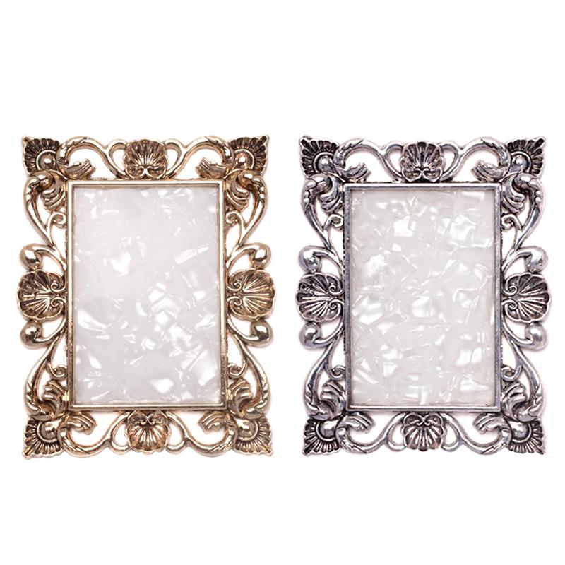 1Pc Retro Nail Art Display Frame Nail Polish Holder Card Manicure Display Frame
