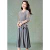 Melanie Hollow-Out Vest Dress Set