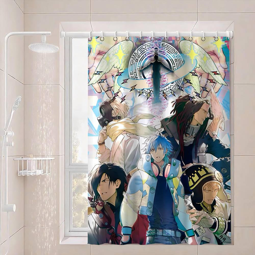 The Game D-Dramatical Murder Shower Curtain, Bathroom Decorative Shower Curtain, Waterproof Shower Curtain With Hooks