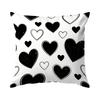 Leopard Print Heart Pillowcase Bedroom Sofa Cushion Cover 100% Polyester Living Room Cushion Pillowcase Home Comfortable Decor