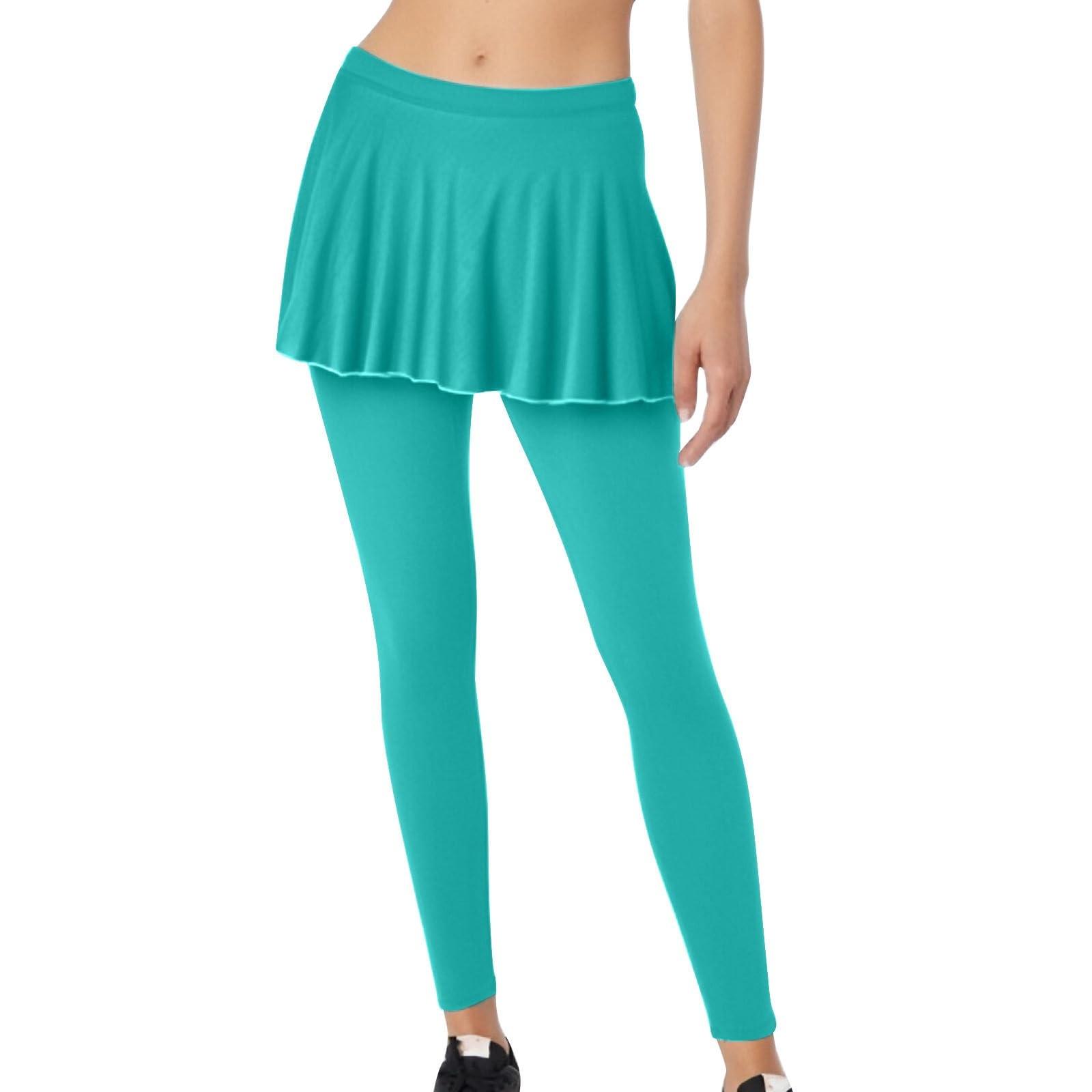 

Женские модные однотонные леггинсы с эластичной талией и плиссировкой из двух частей, повседневные брюки XS синий