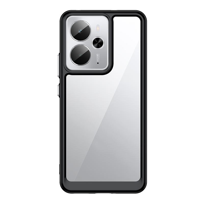 

Чехол для Realme 14T 5G Чехол для Realme 14T 5G Ударопрочный Прозрачный ПК + ТПУ Силиконовый Защитный Чехол для Телефона Задняя Крышка для Realme 14T Realme 14T 5G