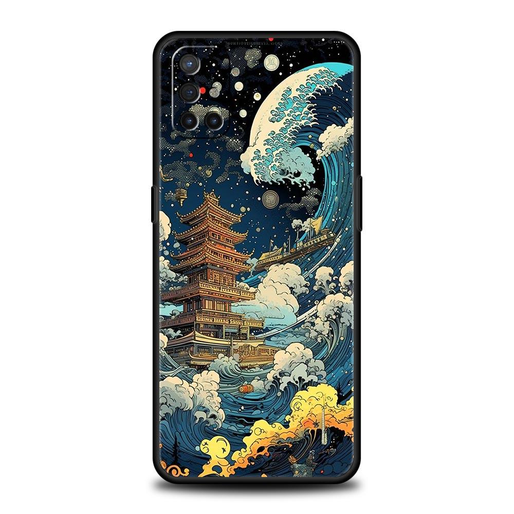 Phone Case For OnePlus 12 11 10 9 Pro 12R 10R 9R 9RT 10T 8T 8 7 6T 7T Nord 2T CE 2 5G N10 Cover Japan The Great Wave Of Kanagawa