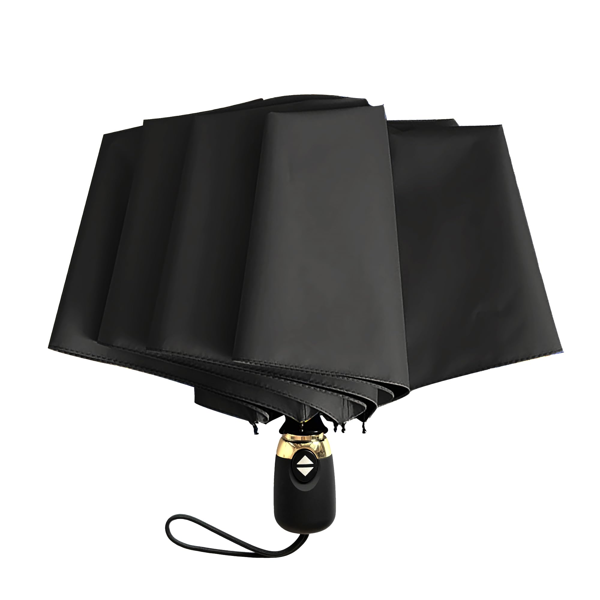 

CeloVela Складной Автоматический Подходит для Солнца и Легкого УФ 8 Сильный Ветер Идеально для и Дорожный Зонт, Открытие/Закрытие Одним Касанием, Дождь, 100% Блокировка, чёрный