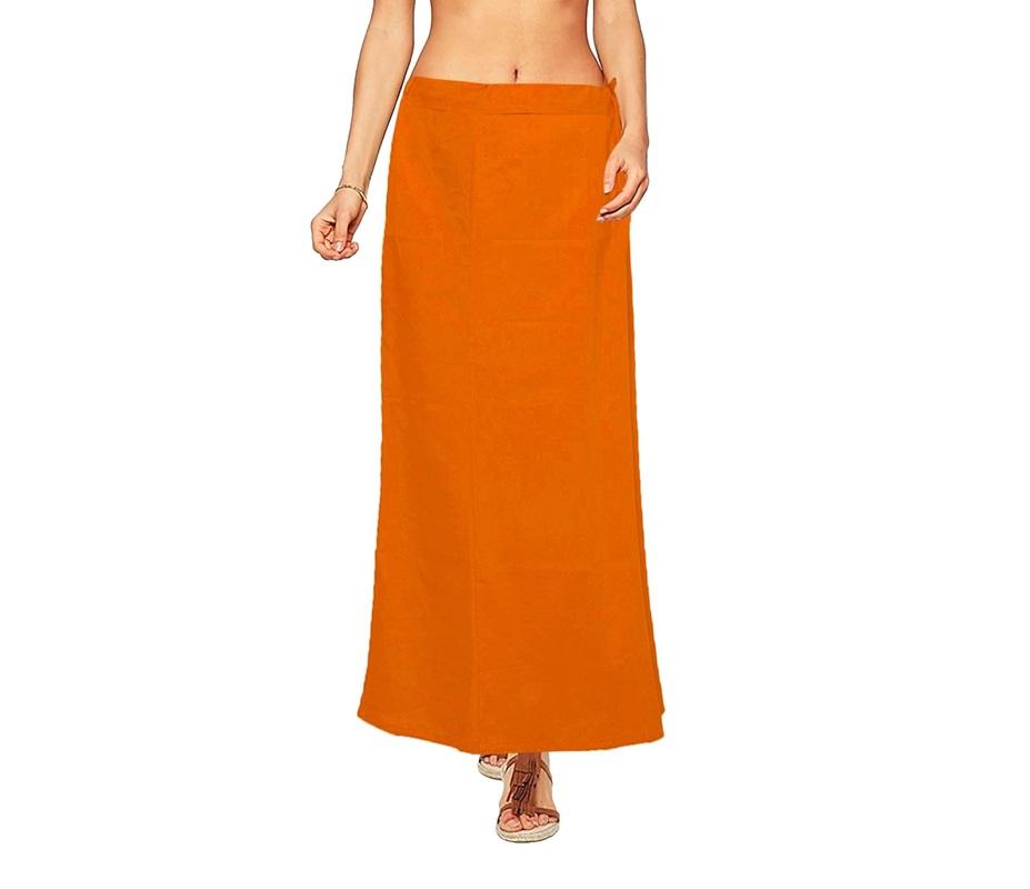 TreegoArt Fashion Fashion Women's Cotton Petticoat Saree Underskirt Sari Underwear Free Size Adjustable