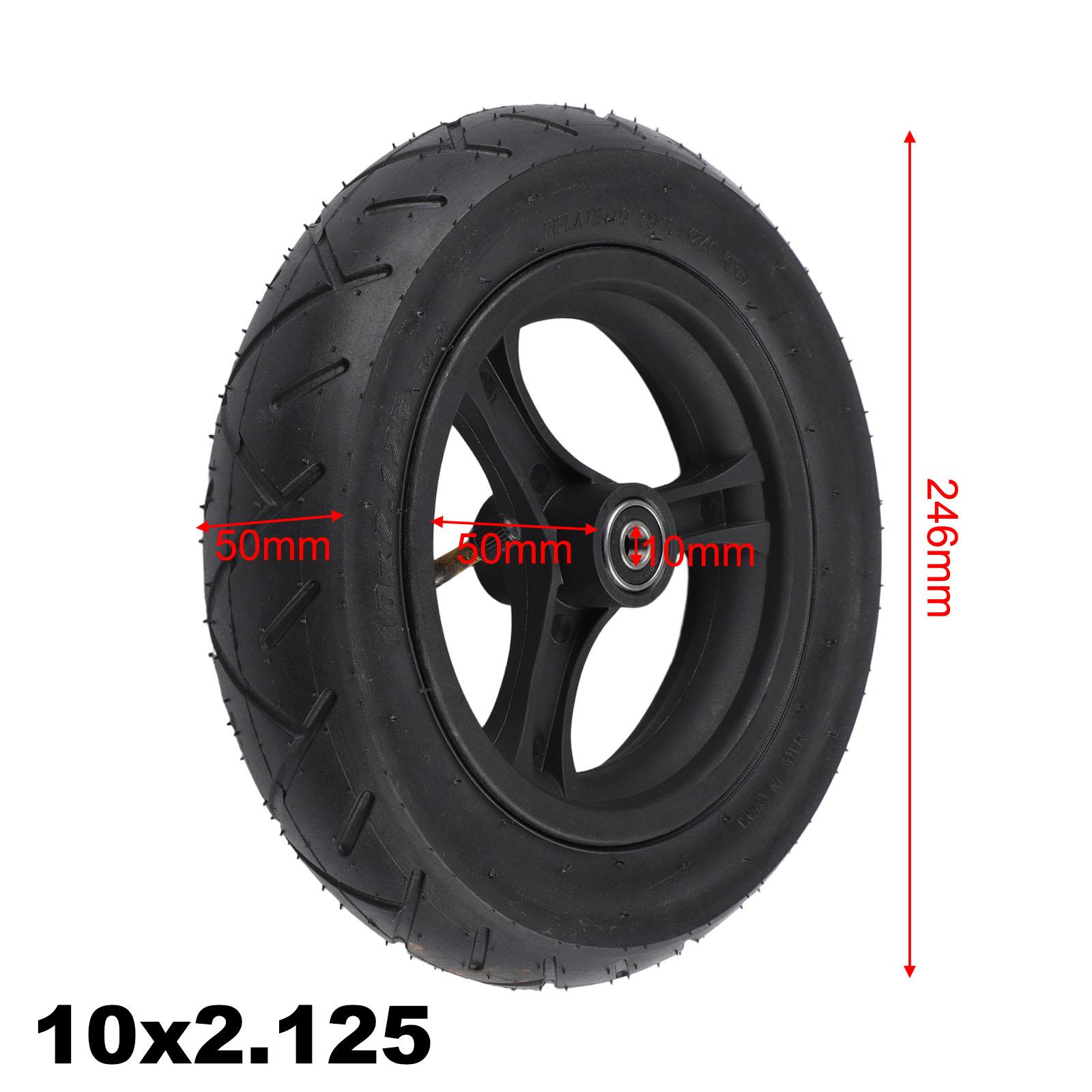 10 Inch Tire and Inner Tube for Enhanced For Scooter Stability 10x2 125