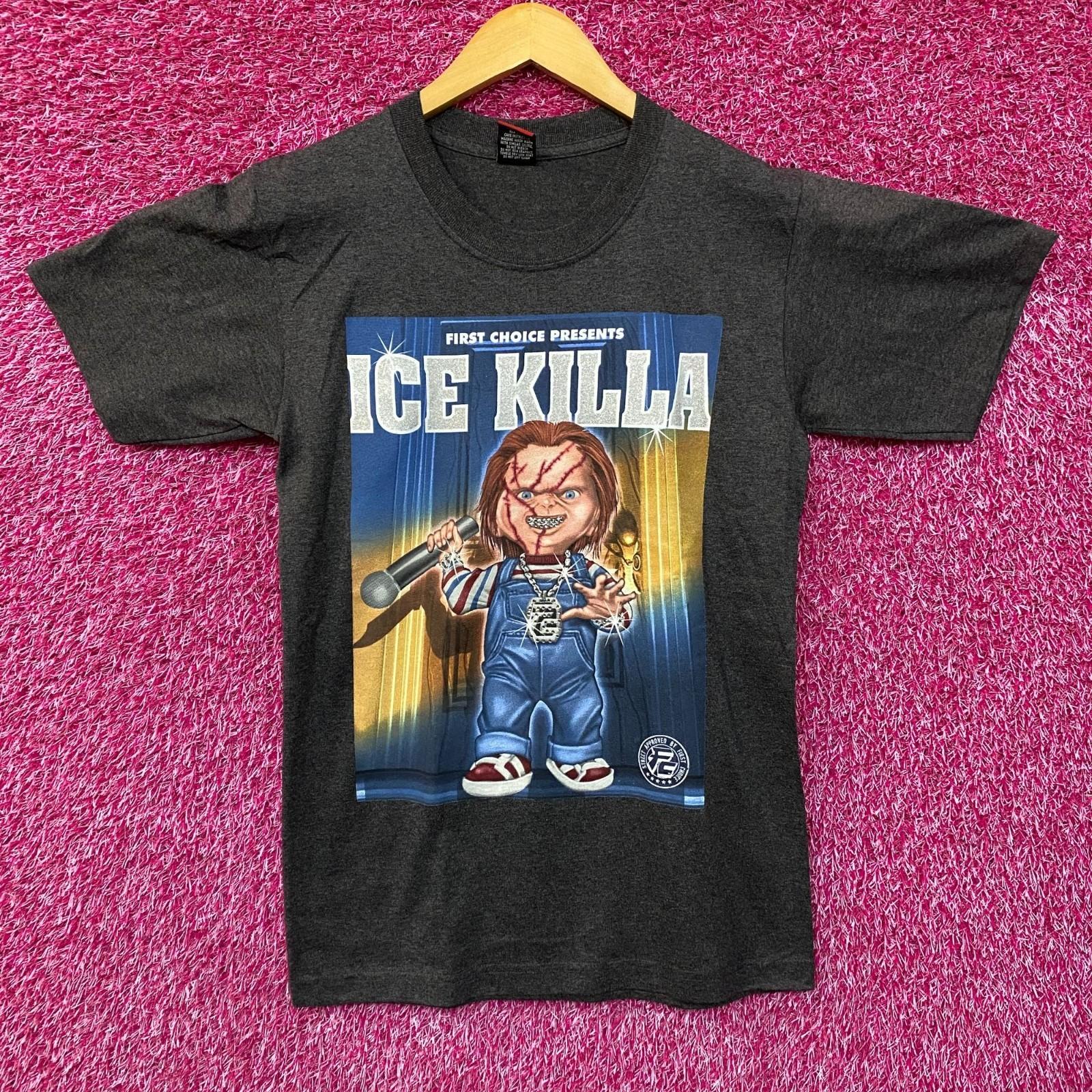Футболка Chucky First Choice Presents Ice Killa со стразами 2XL