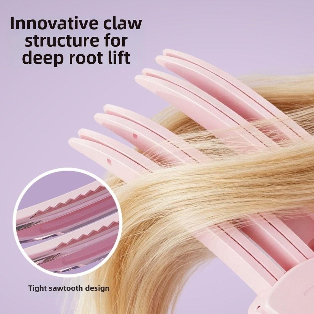 Pince à Cheveux Électrique à Haute Couronne Rechargeable Volumateur pour Racines Cheveux Épingle Chauffante Pour Volume aux Racines