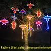 LED Kite-Shaped Waterproof Courtyard Tree Lights for Outdoor Holiday and Festival Decor.
