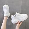 5CM Summer Spring Women Platform Shoes Breathable Air Mesh Surface White Sneakers Women Casual Shoes Fashion Sneakers for Lady