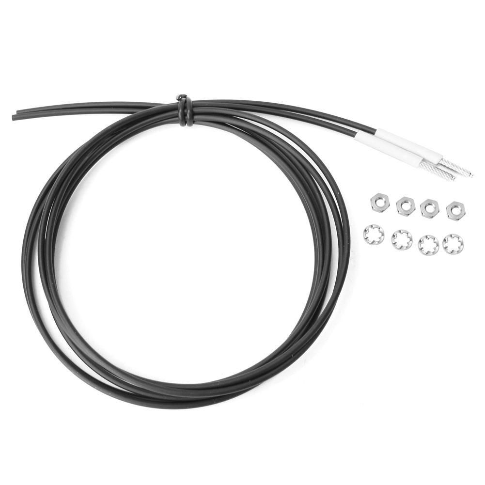 PT 310 Opposite Fiber Optic Sensor Probe M3 Probe Thread Size 1 Meter Line Length