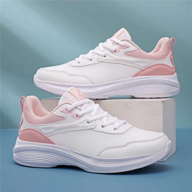 Brand women's shoes light running shoes 2025 spring new breathable running shoes children's soft elastic shock-absorbing sports shoes women