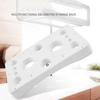 Stainless Steel Feet Cream Bag Storage Rack Multi Holes Decorating Tip Bags Shelf  Pastry