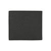 Burberry Iconic Stripe Double Fold Calfskin Coin Purse Wallet Men Wallets Black 80330721