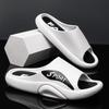 Beach Men's Slippers Summer Outerwear One-word Thick-bottomed Indoor Sandals Student Fashion Outdoor Slippers