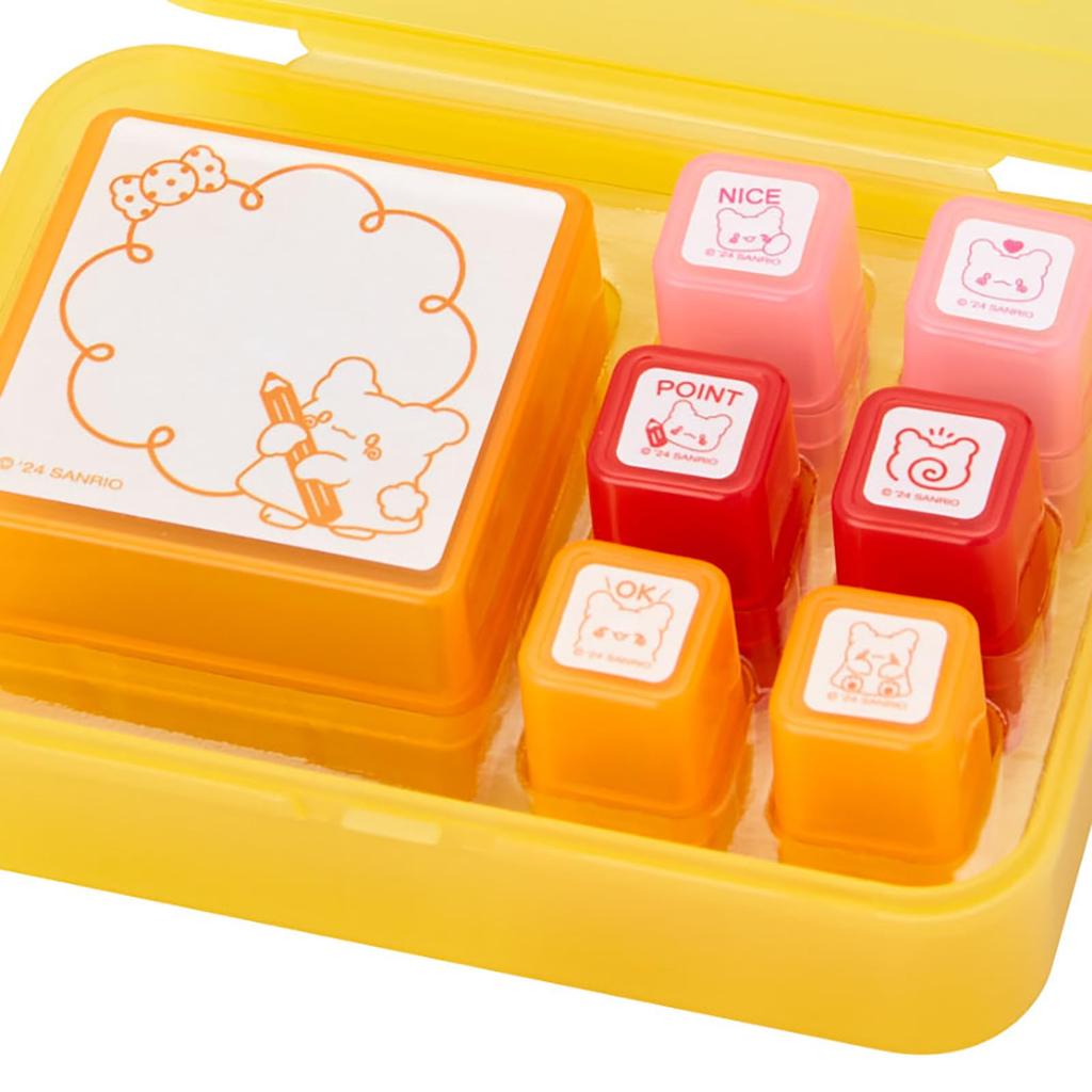 Sanrio Hanamaru Ghost Stamp Set 932710 (SANRIO)