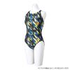 Mizuno Stream Ace Swimsuit for Competitive Racing N2MAA244 Black X S Women's Low-Top [FINA Approved] 92 Blue, Size
