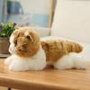 30cm High Quality Simulation Lying Cat Plush Toy Stuffed Animal Realistic Kitten Toy for Luxury Home Decoration Pet Gift