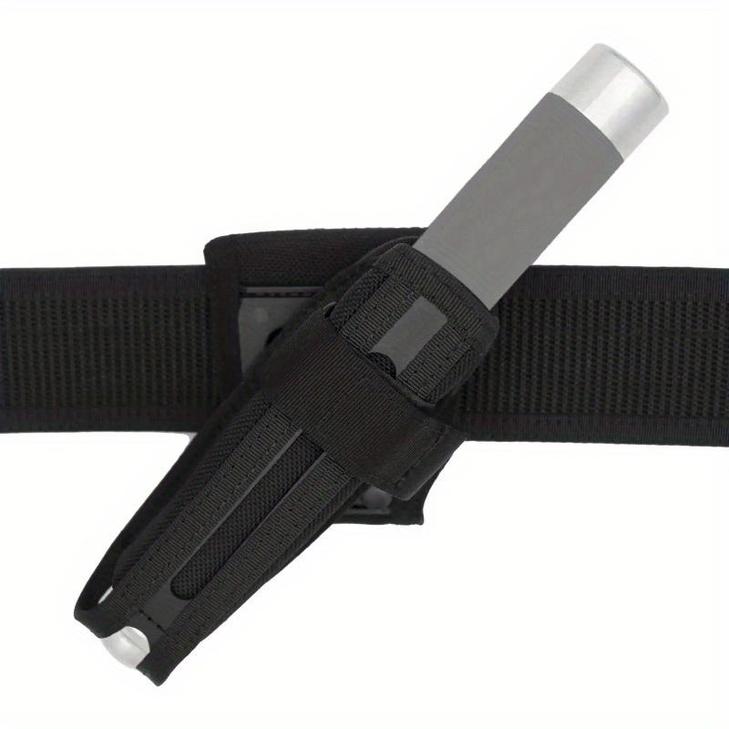 360° Rotating Telescopic Baton Holder Durable Nylon Holster for 21" To 26" Batons, Quick-Release Clamping Buckle, Secure Belt Loop, Secure Baton Grip