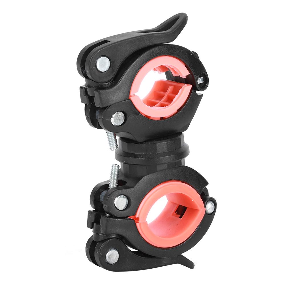 Black Multi Purpose 360 Degrees Rotatable Bicycle Flashlight Mount Clip Bike Front Light Fixed