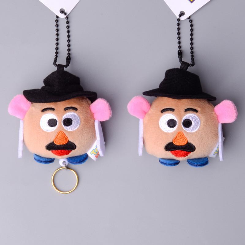 Buzz Story Toy Lightyear Strawberry Bear Plush Toy Pendant Buckle Telescopic