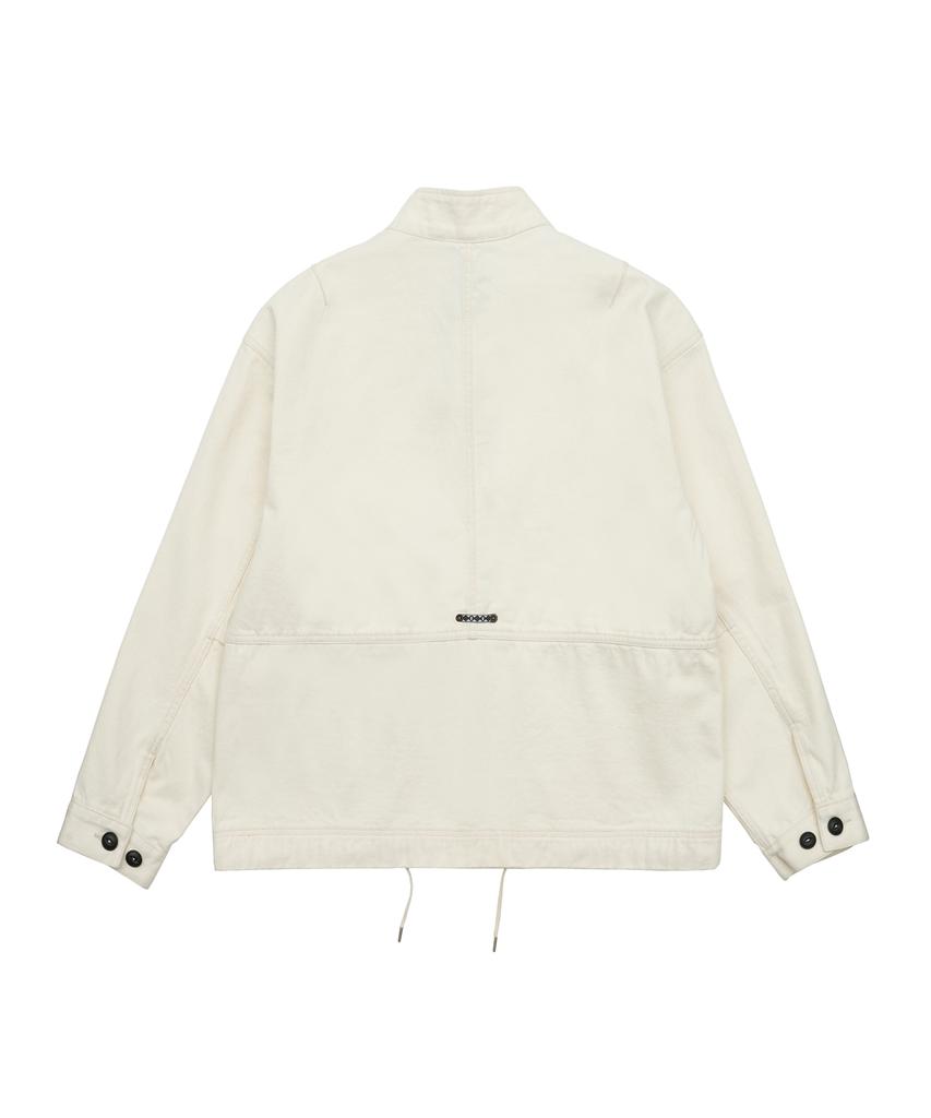 Murra Salt Denim Blouson _ Cream
