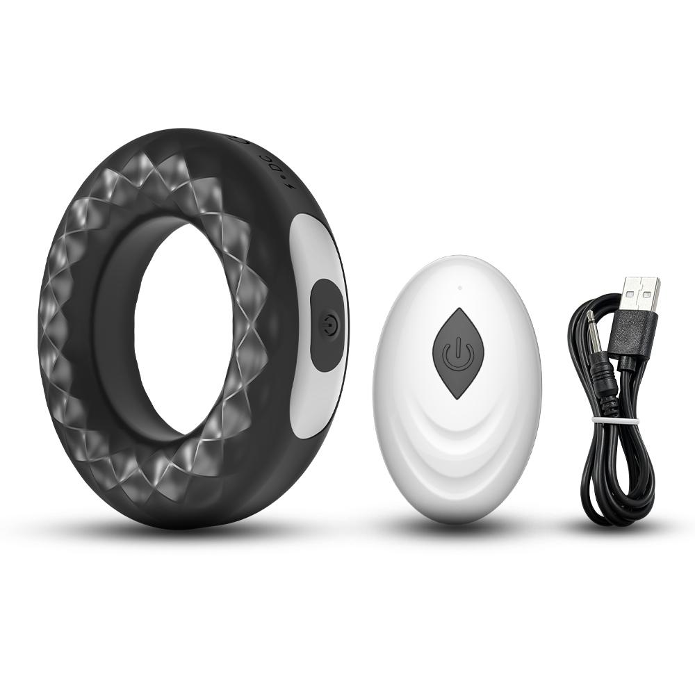 APP Vibrator for Men Delay Ejaculation Cock Ring Penis Vibrating Penis Trainer Cock Ring Glans Massager Adult Male Sex Toys