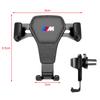 Gravity Car Badge Phone Holder Bracket Air Clip Mount Stand Accessories For BMW M E34 E36 E60 E90 E46 E39 E70 F10 F20 F30 X5 X6 X1 M3 M5 M6 E71 F01