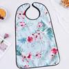 Hiliboom Waterproof Adult Dining Apron Caregiver Durable 3d Pocket Model