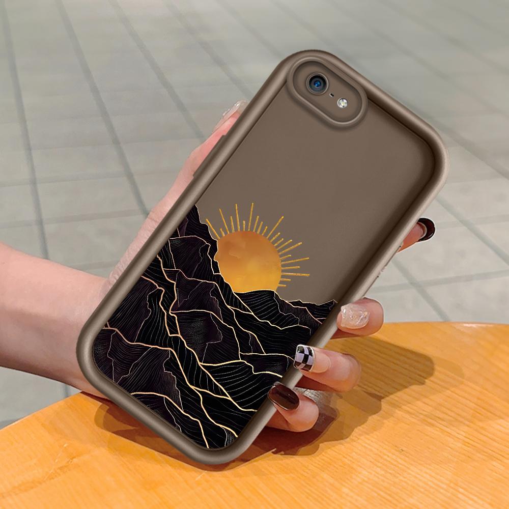 Weiches Silikon-Telefongehäuse mit quadratischem Leiterdruckmuster, vollständige Kameraabdeckung, stoßfeste Gummischutzhülle für iPhone Infinix Tecno OnePlus