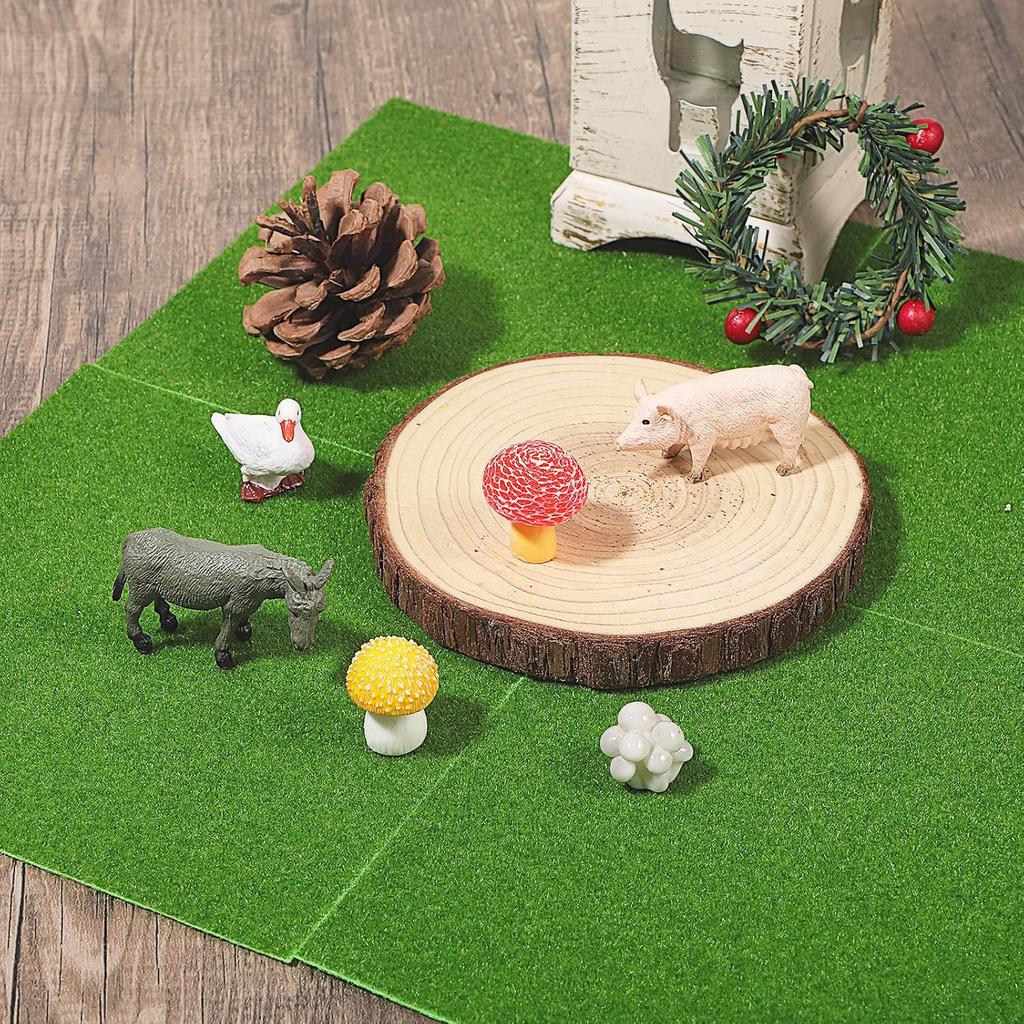 10/20 Pcs Simulated Moss Green Moss Lawn Turf Background Wall Display Window, Bonsai Green Plants Decorative