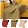 Electric Throw Blanket 59.06x27.56 Inches Outdoor Heater Blanket USB-Powered Winter Plush Blanket Portable Heated Blanket Shawl